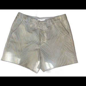 Lilly Pulitzer Callahan High Rise Short in gold metallic size 10